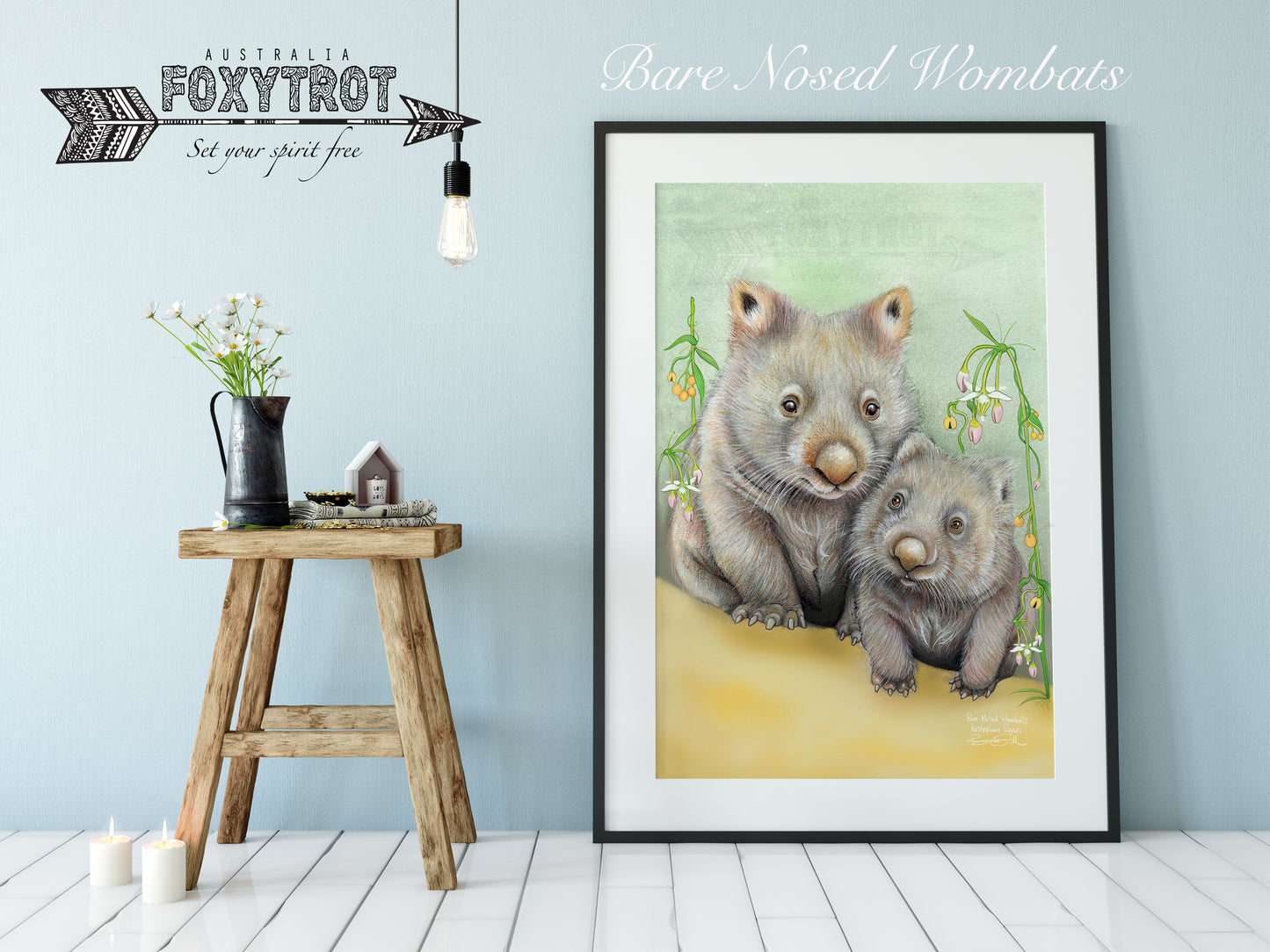 Bare Nosed Wombats