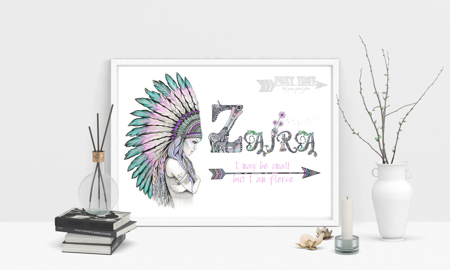 Custom Name Sample - Small But Fiere