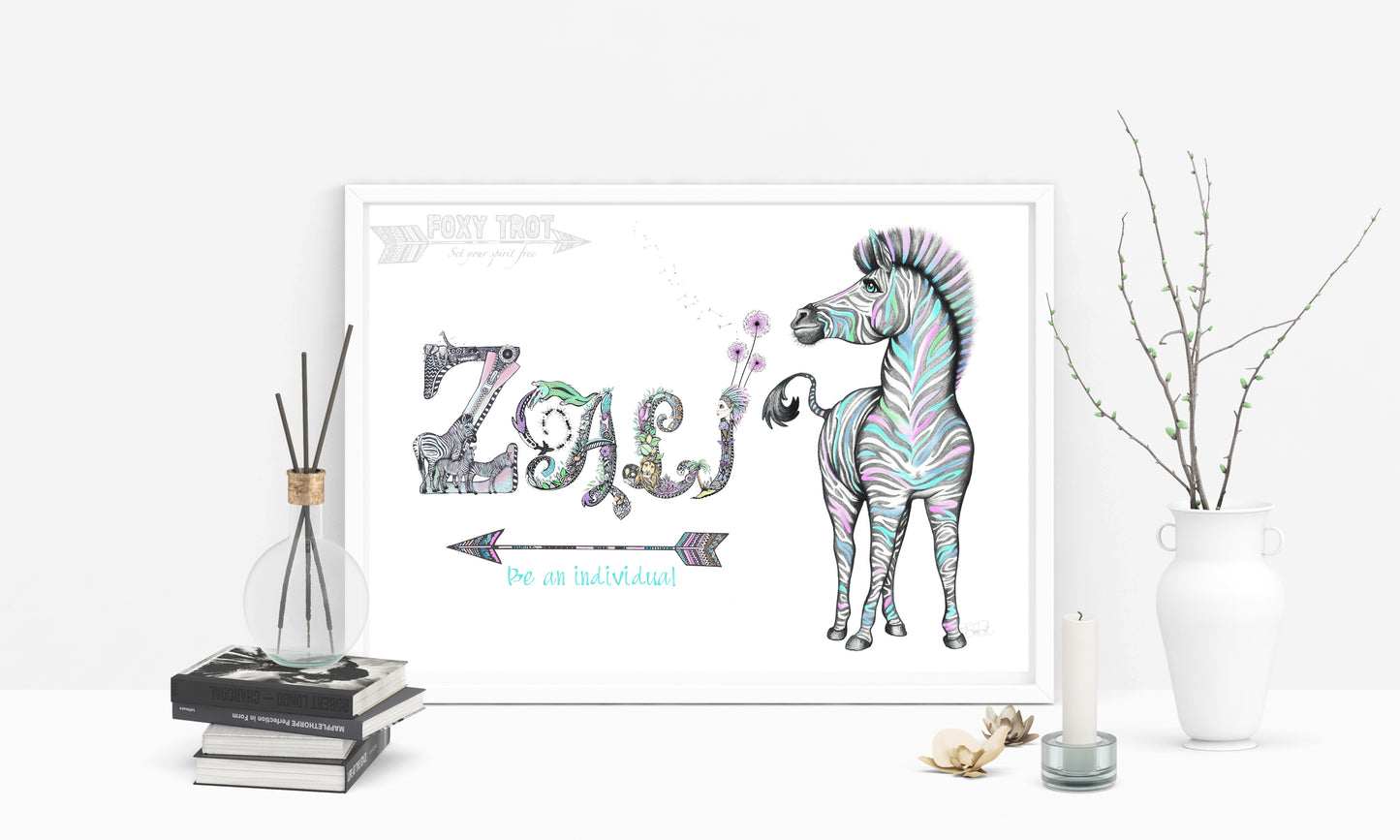 Custom Name Sample - ZEBRA