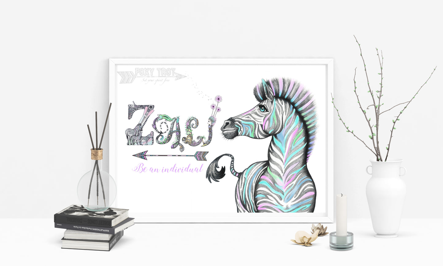 Custom Name Sample - ZEBRA