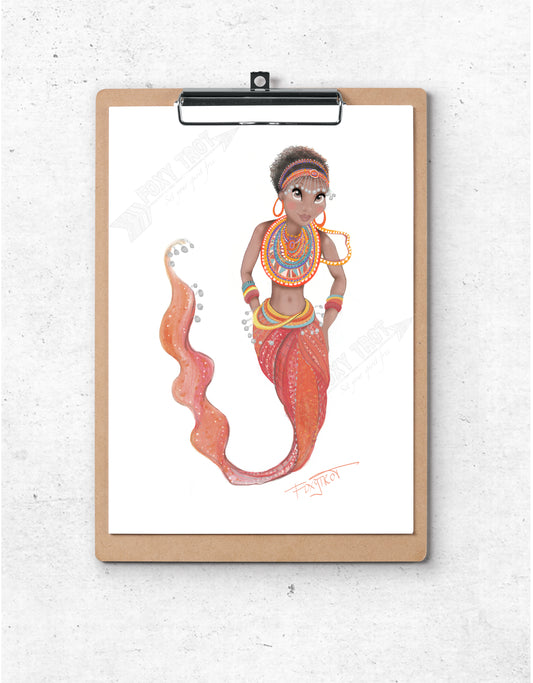 Zebu the Mermaid
