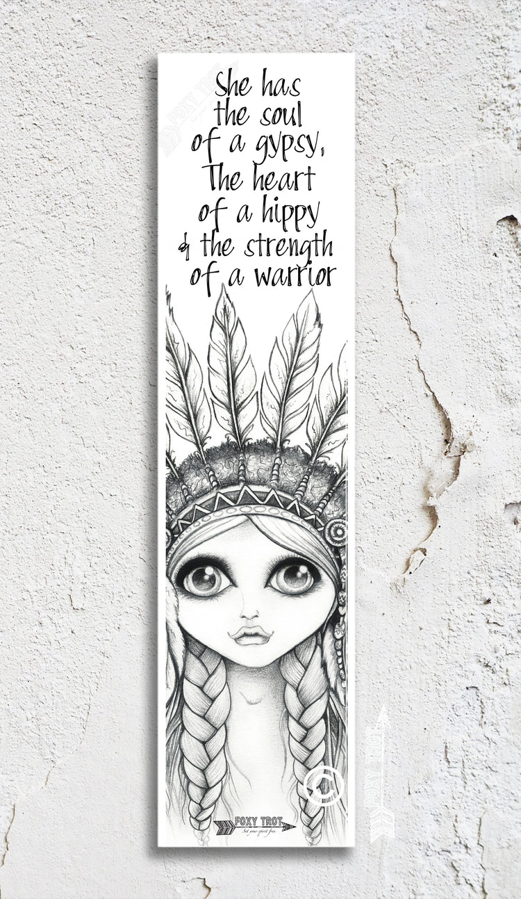 Feathered Warrior Bookmarks