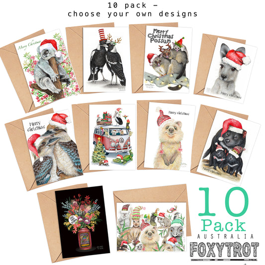 10 pack of Christmas Cards
