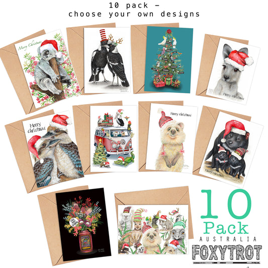 10 pack of Christmas Cards