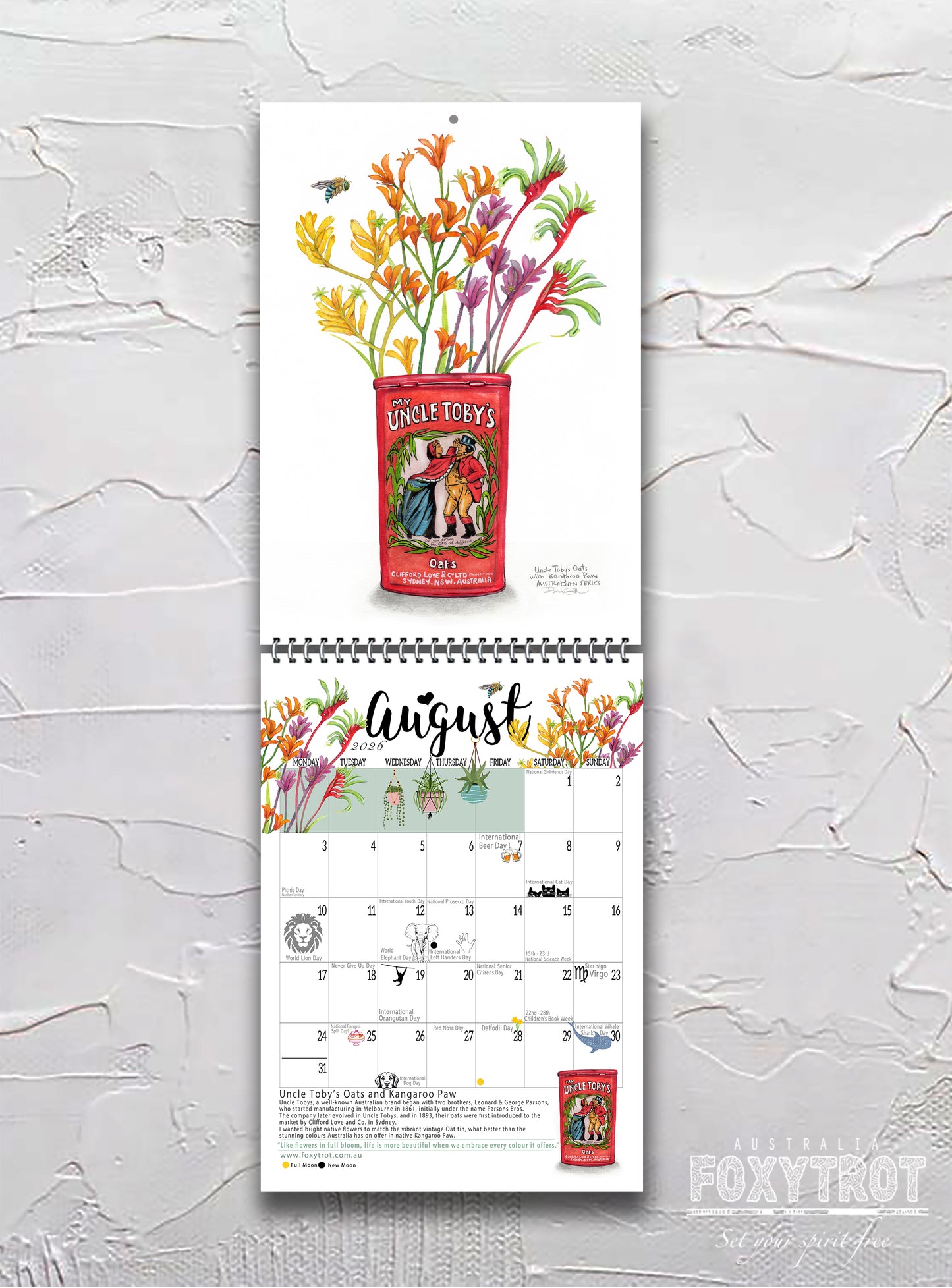 2026 Calendar - All Things Australian
