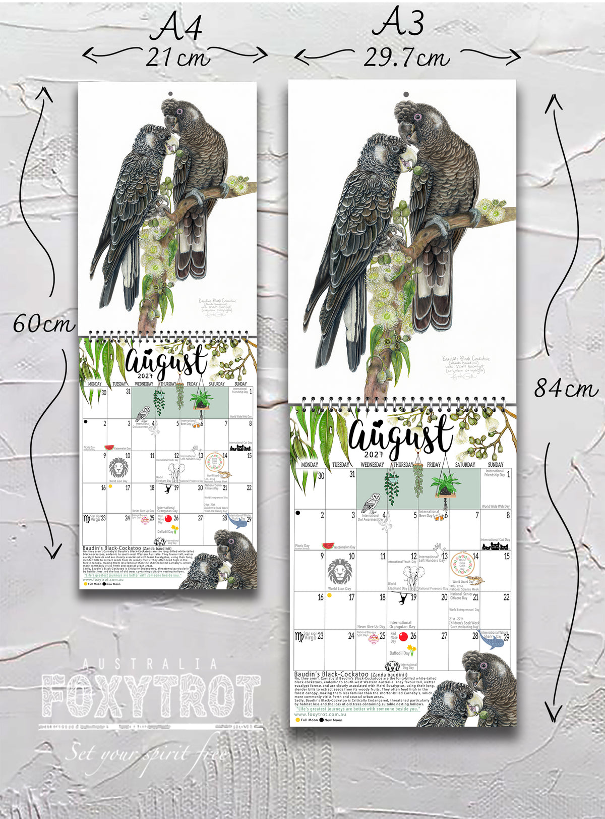2027 Calendar - All Things Australian