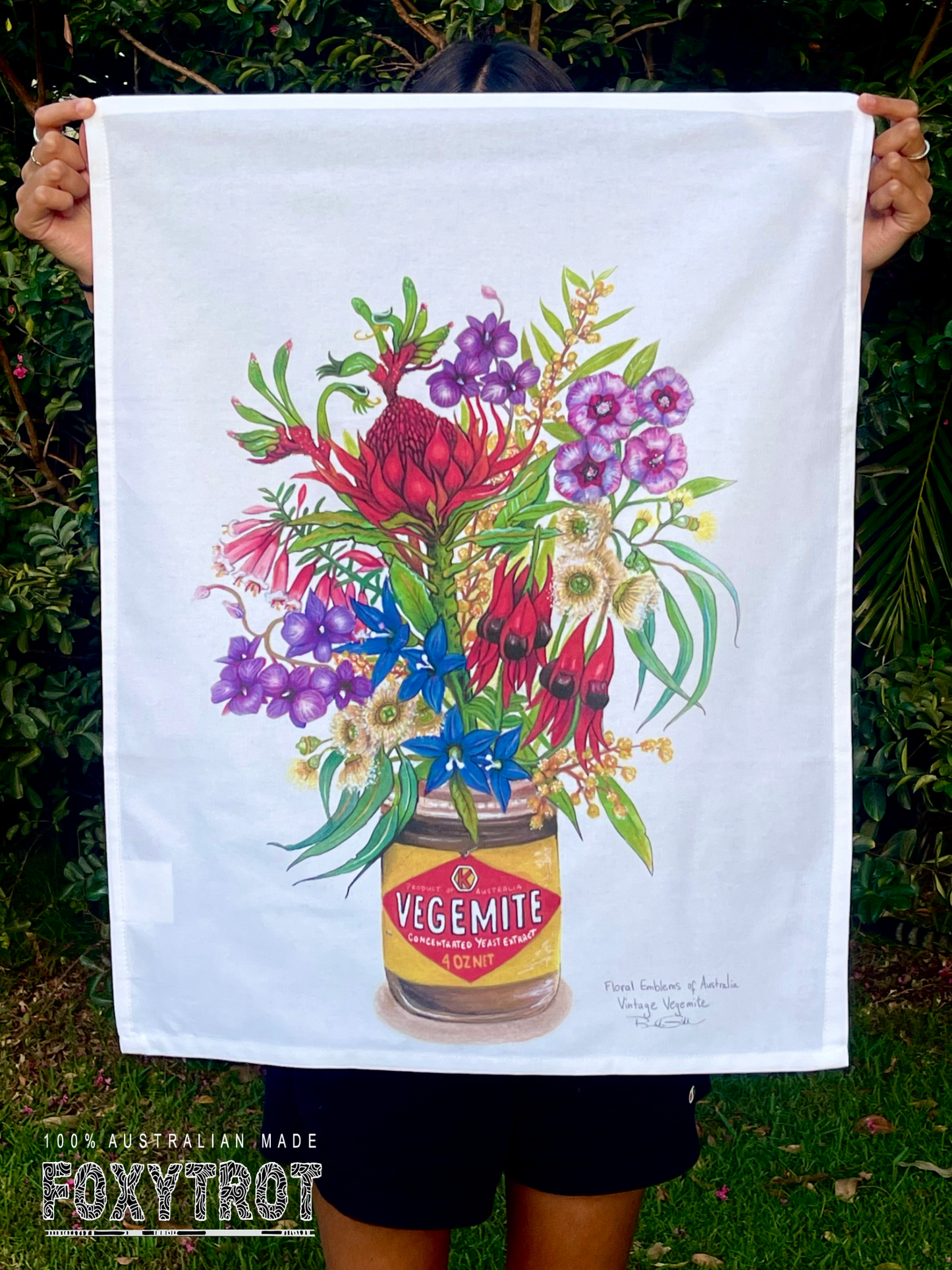 Vintage Vegemite Tea Towel