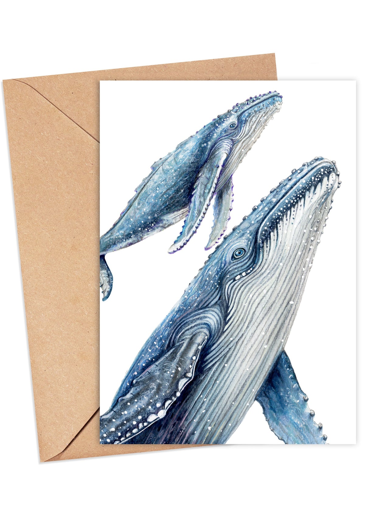 Humpback whales Card