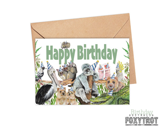 Happy Birthday Party Card