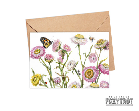 Paper Daisies Card