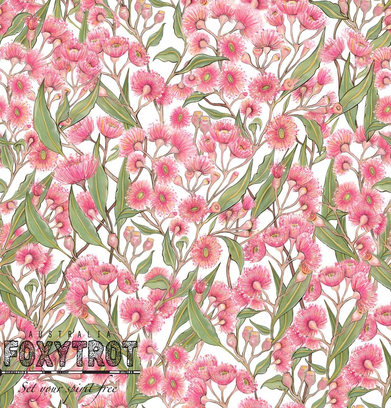 Australian made Flowering Gum wrapping Paper