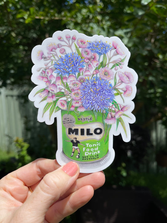 Vintage Milo Vinyl Sticker