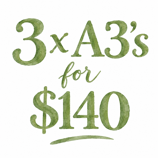 3 x A3's for $140