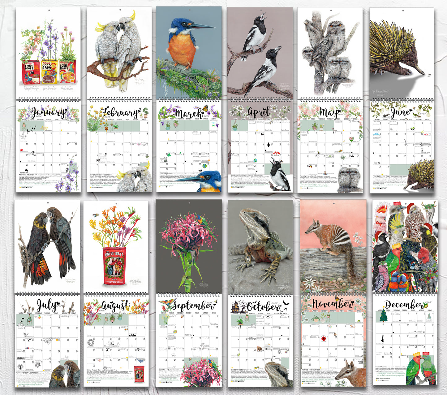2026 Calendar - All Things Australian