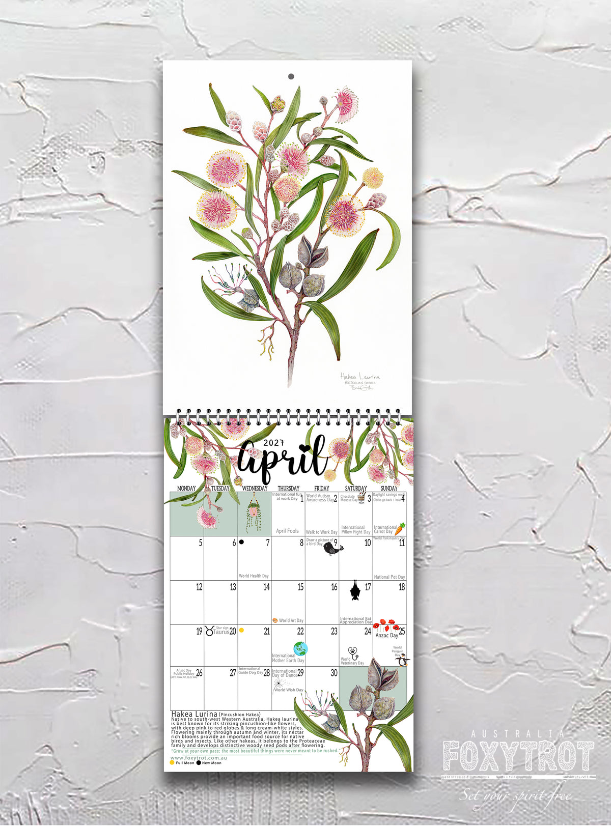 2027 Calendar - All Things Australian