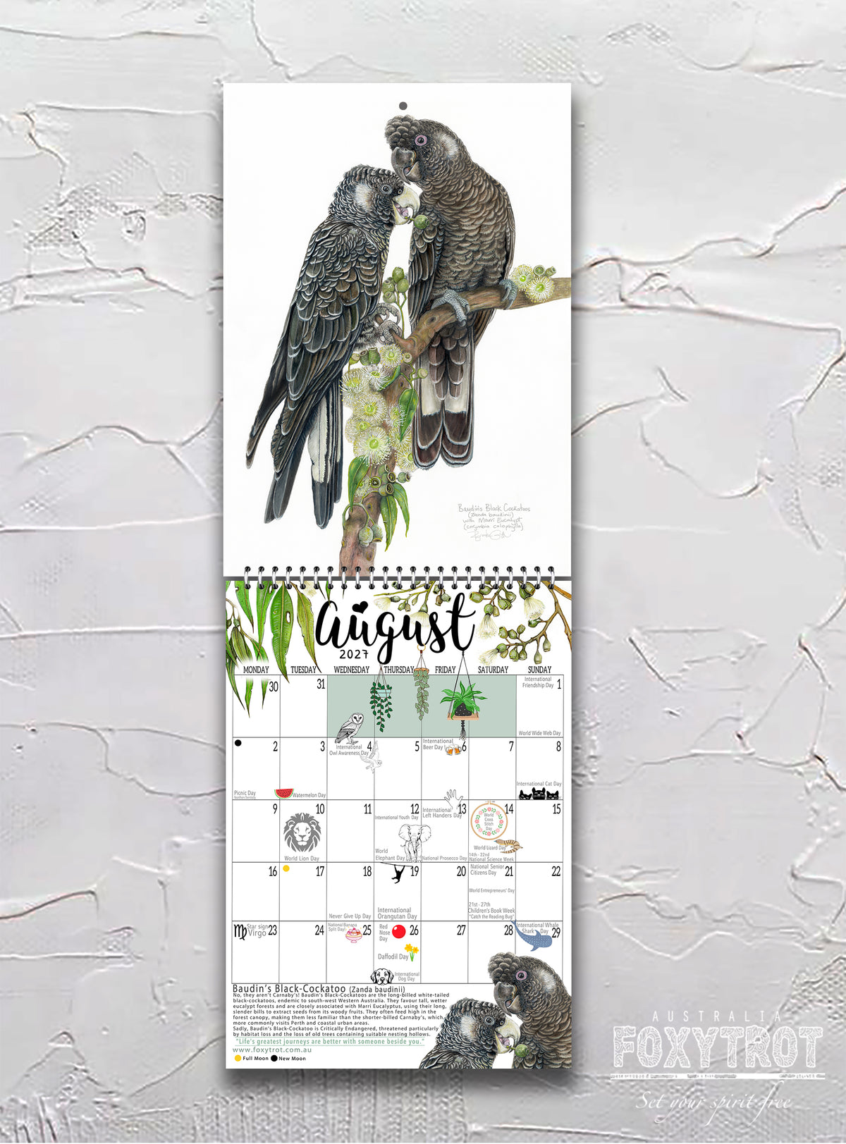 2027 Calendar - All Things Australian