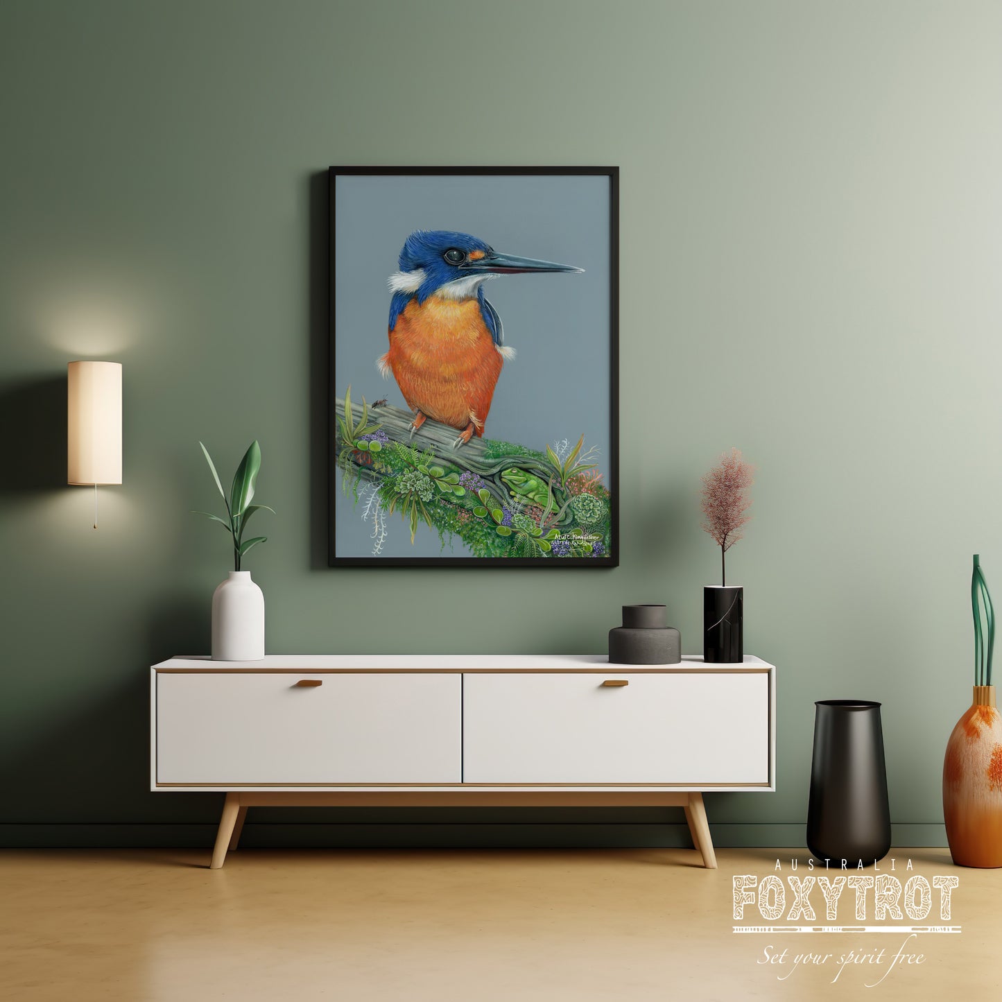 Azure Kingfisher
