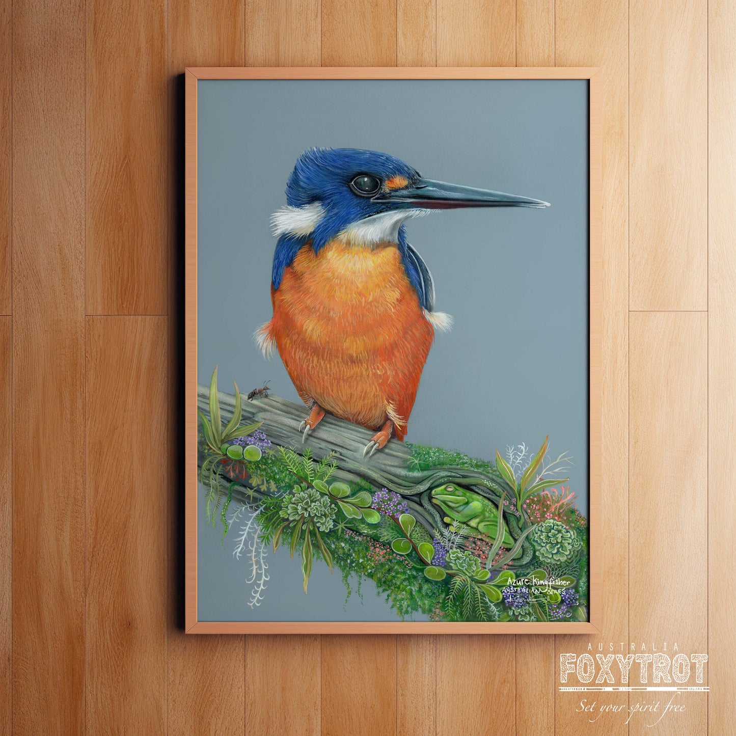 Azure Kingfisher