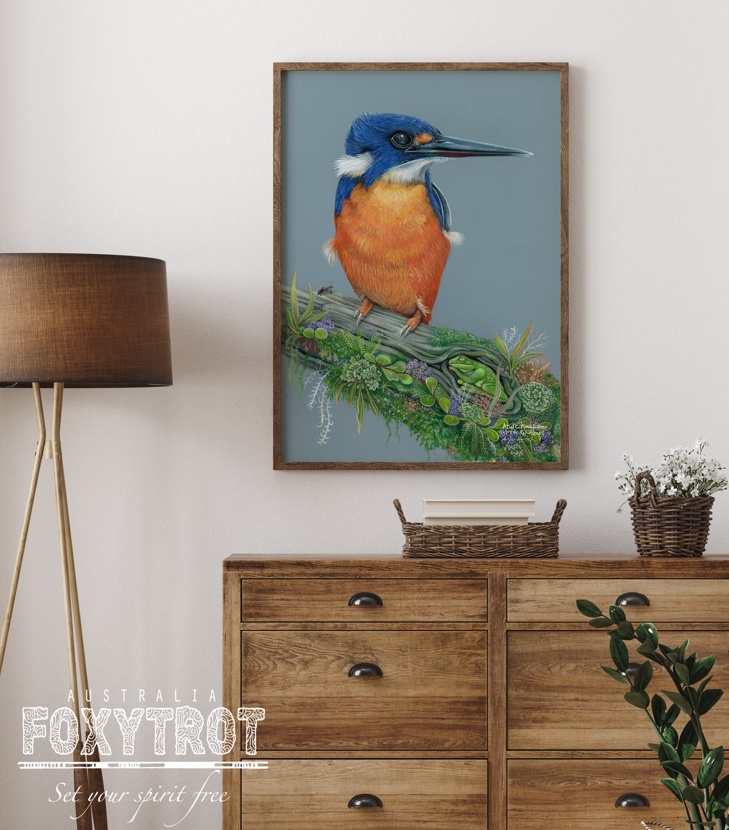 Azure Kingfisher