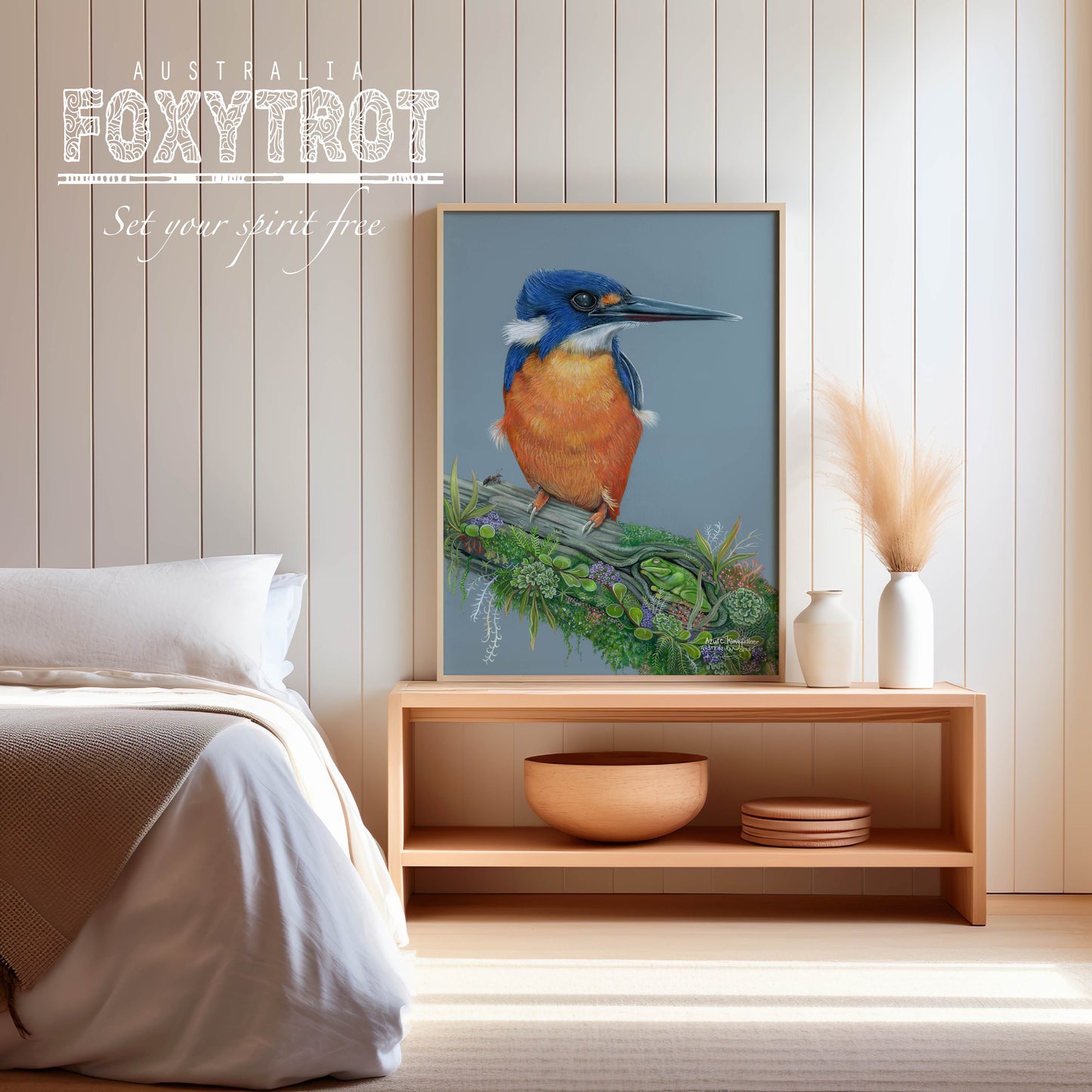 Azure Kingfisher
