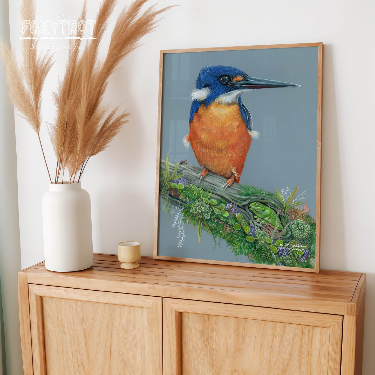 Azure Kingfisher