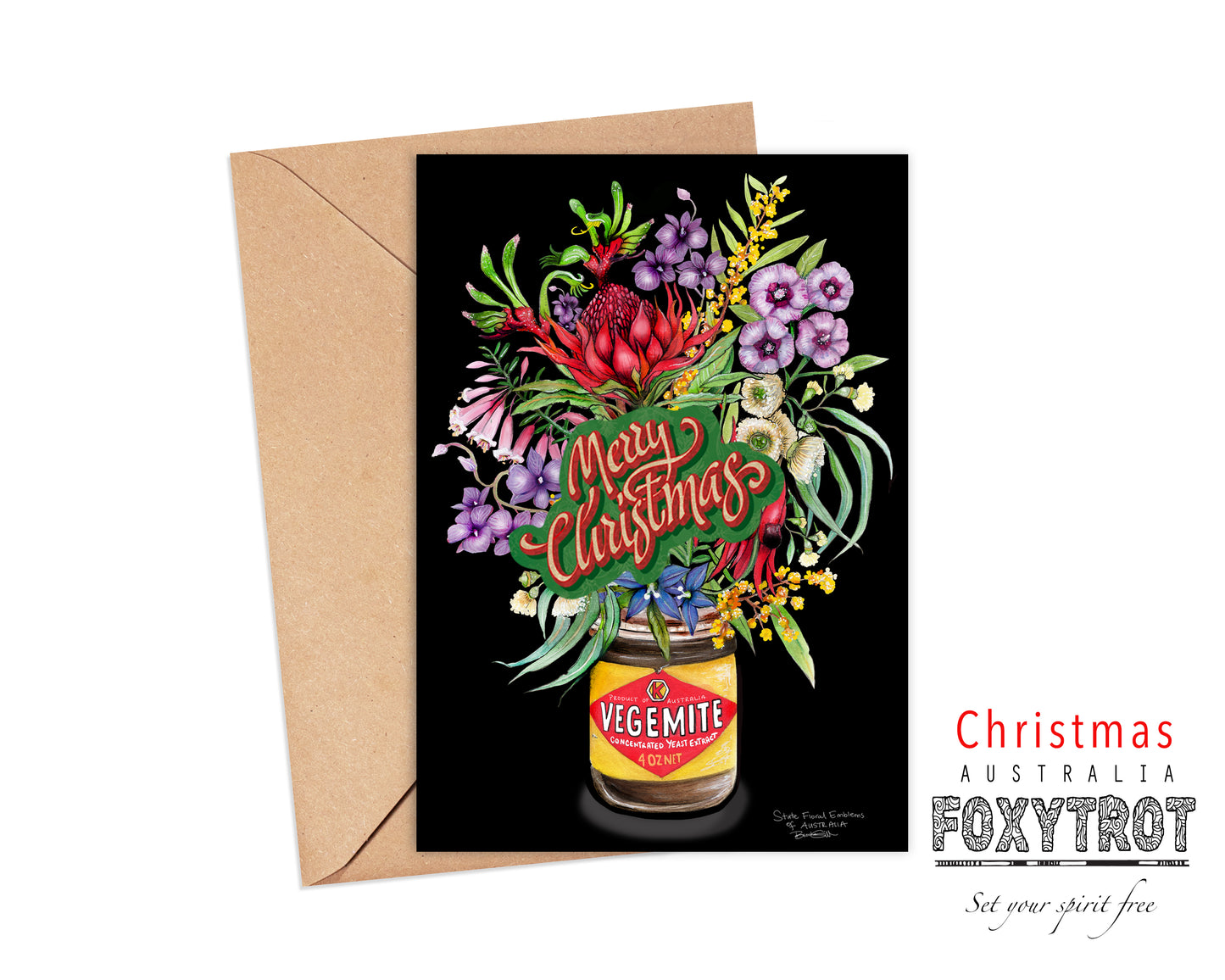 Vegemite Christmas Card