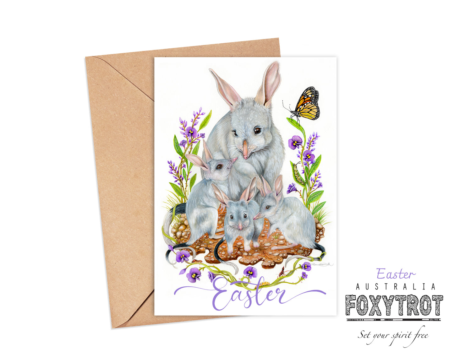 Easter Bilby Card