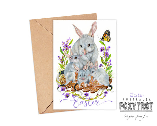 Easter Bilby Card