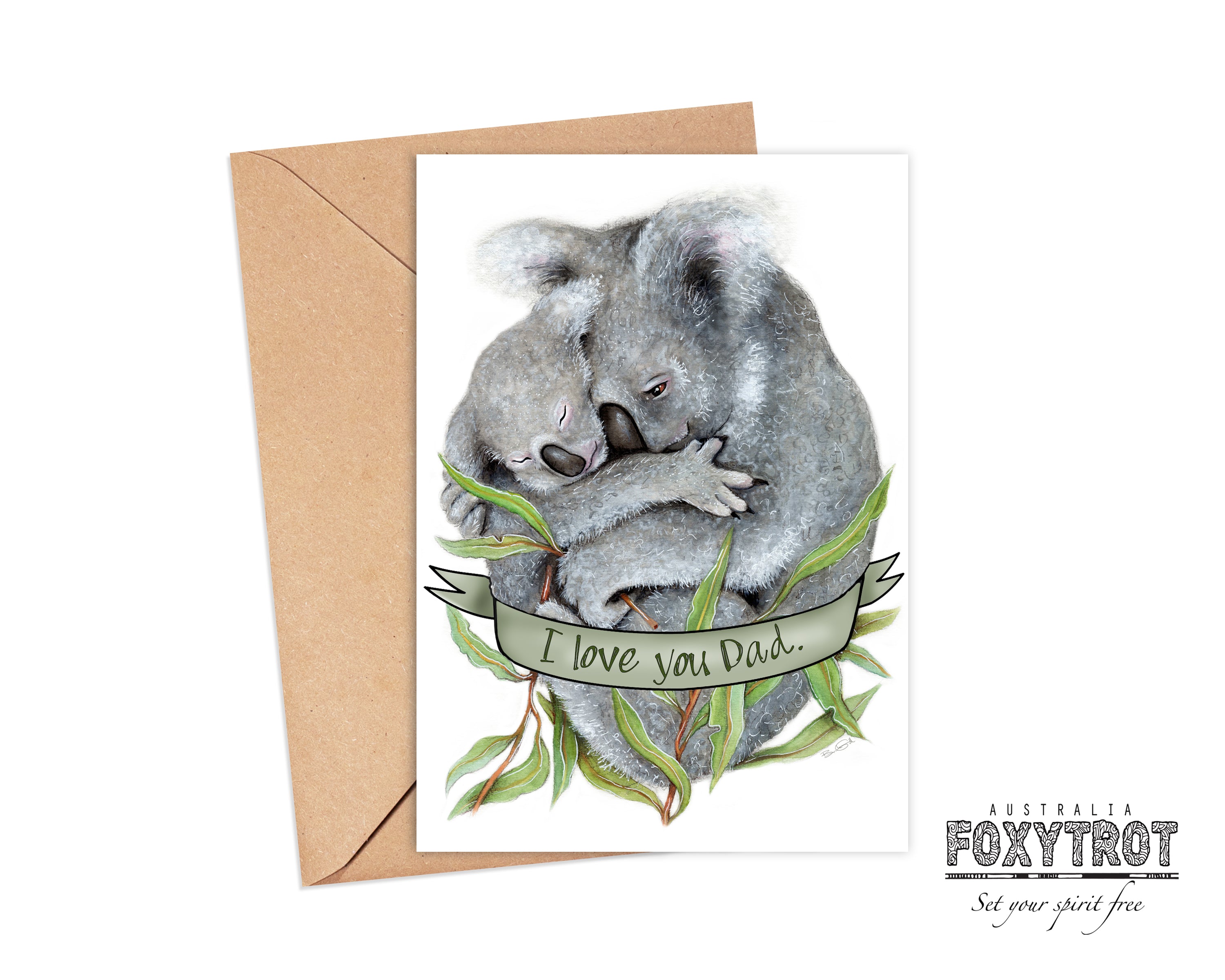 Father's Day Koala Card
