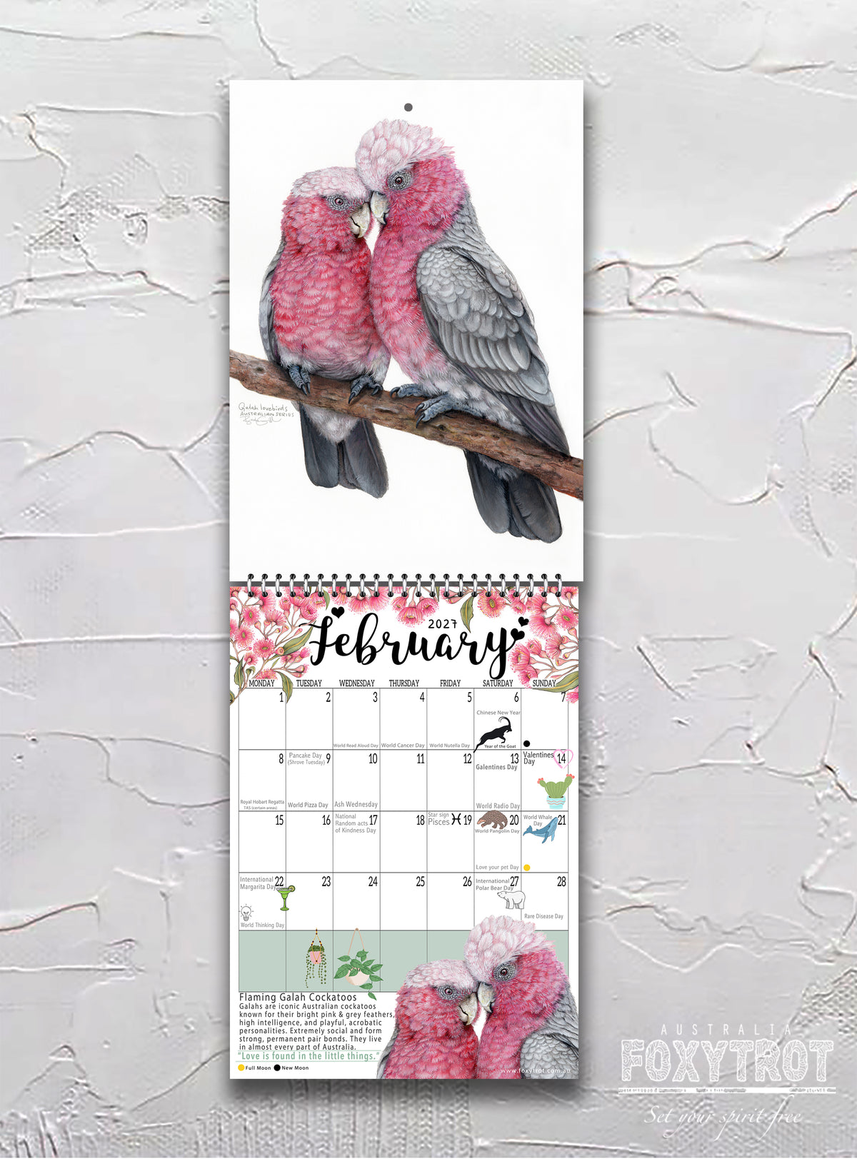 2027 Calendar - All Things Australian