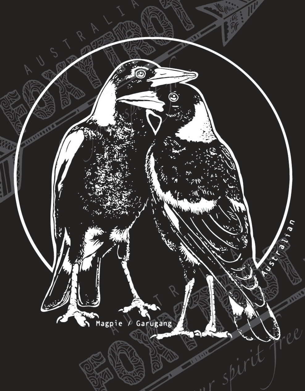 Magpie 100% Cotton Tee