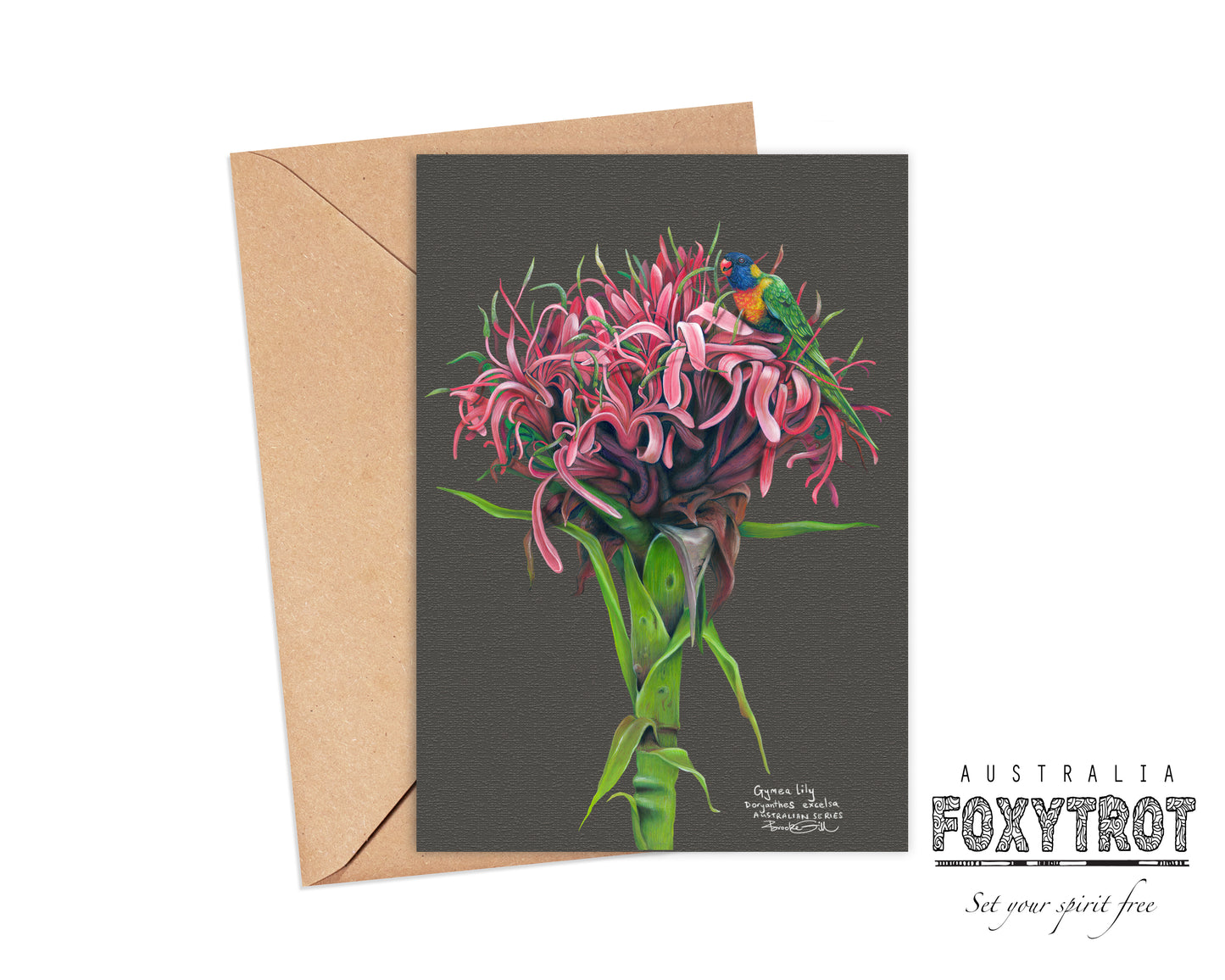 Gymea Lily Card