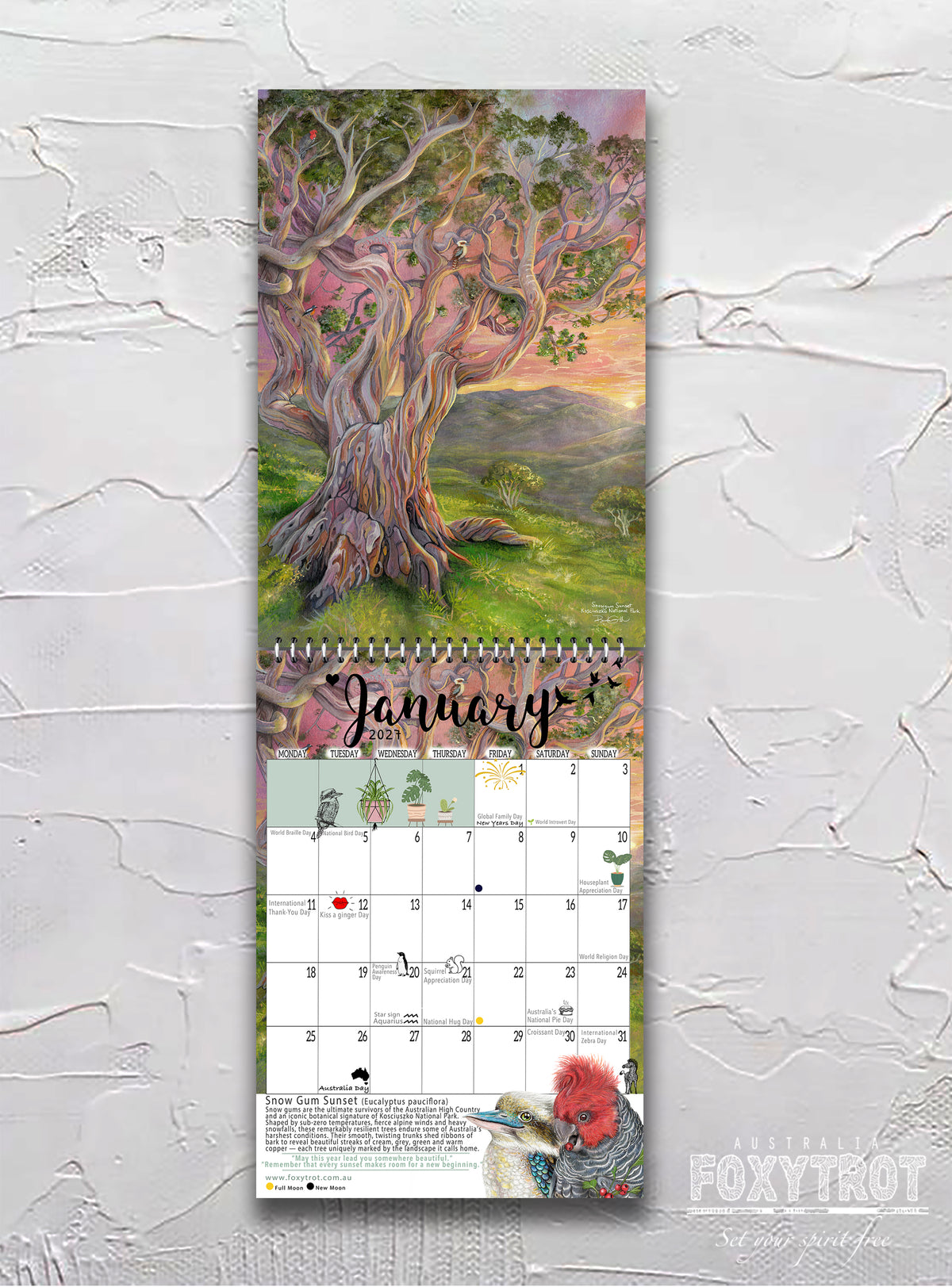 2027 Calendar - All Things Australian