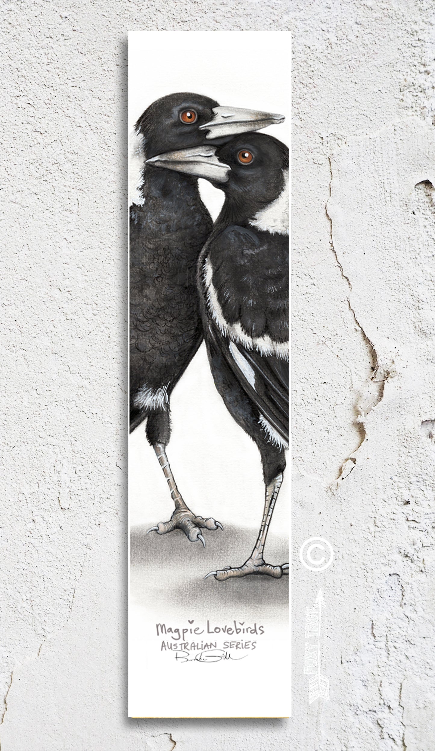 Magpie Bookmark