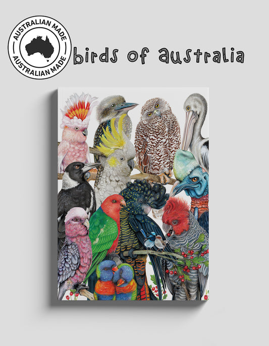 Birds of Australia A5 Notebook