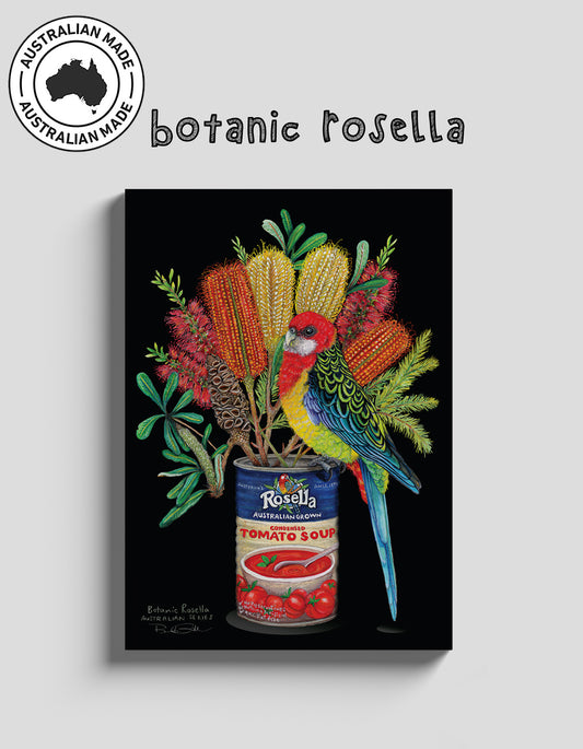 Botanic Rosella A5 Notebook