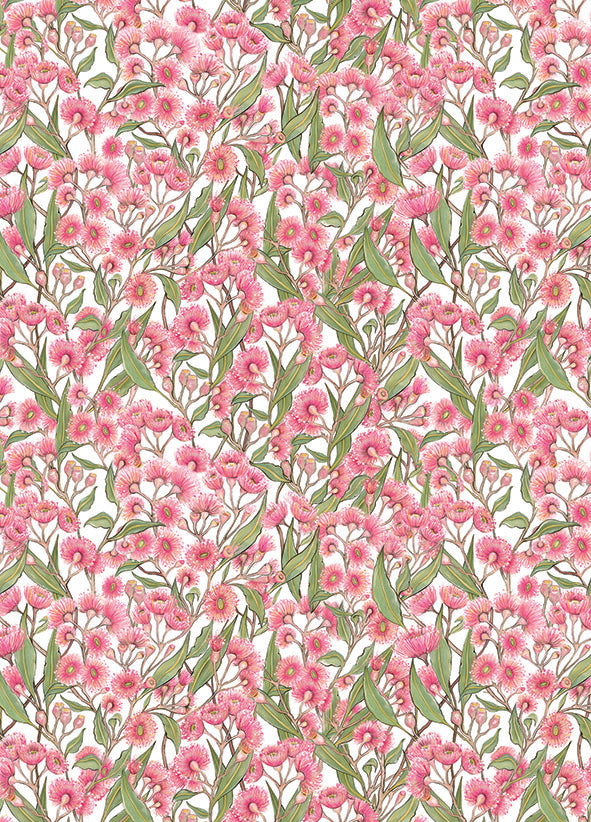 Australian made Flowering Gum wrapping Paper