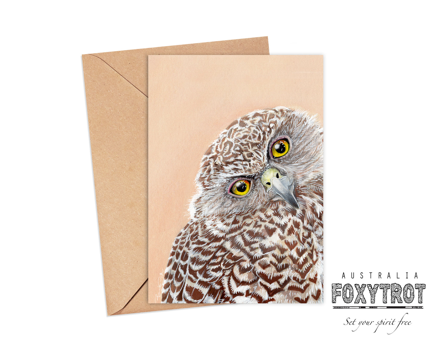 Powerful Owl Card