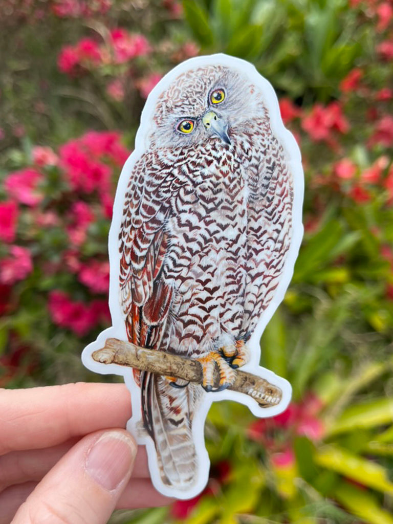 Powerful Owl Vinyl Sticker