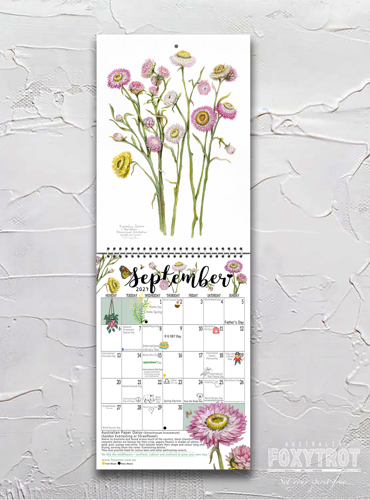 2027 Calendar - All Things Australian