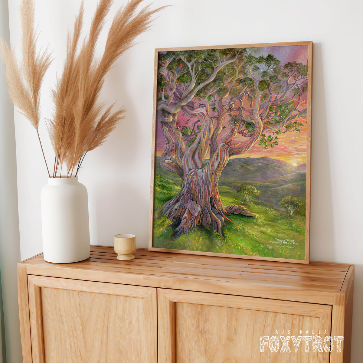 Snow Gum Sunset
