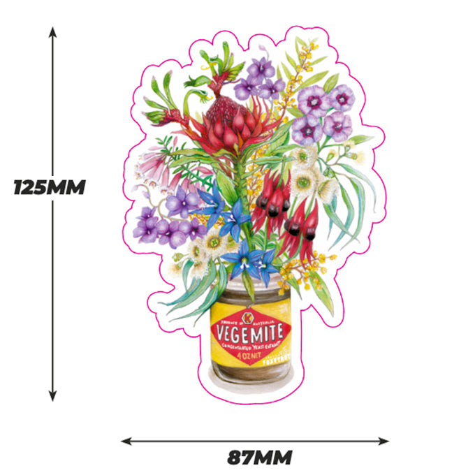 Sticker Versigent Vintage Vegemite Vinyl Sticker – Foxytrot