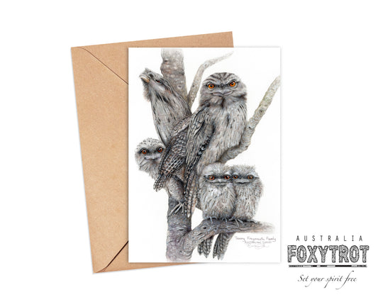 Tawny Frogmouth Card