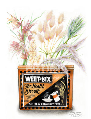 Vintage Weet-bix Tea Towel