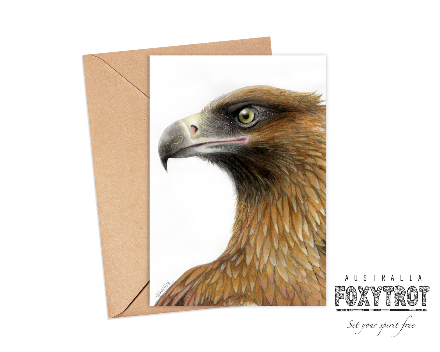 Wedge-Tailed Eagle Card