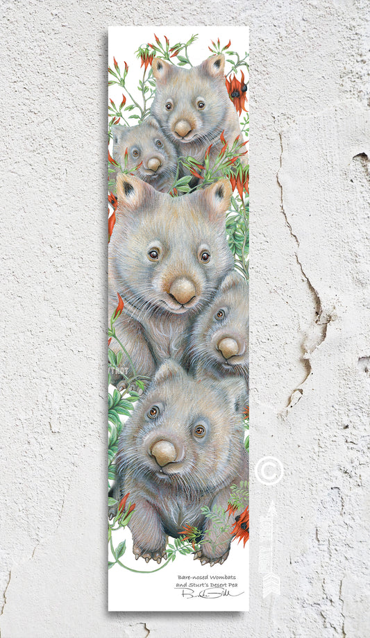 Wombats Bookmark