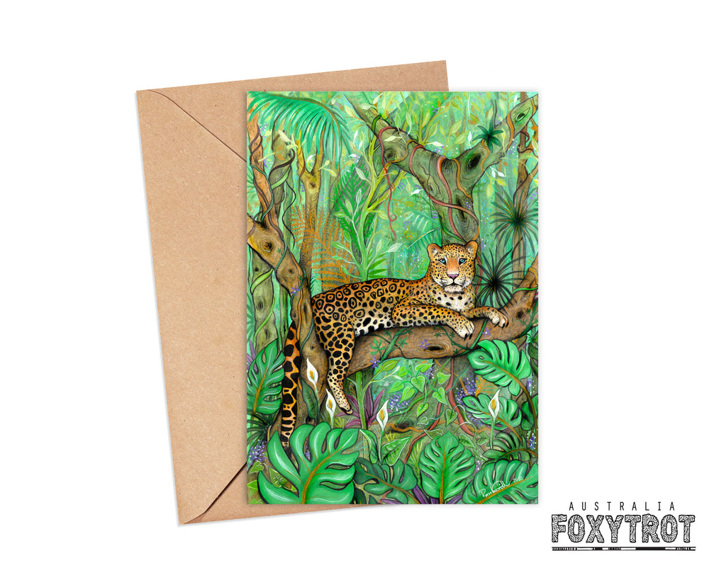 Jungle Jaguar Card