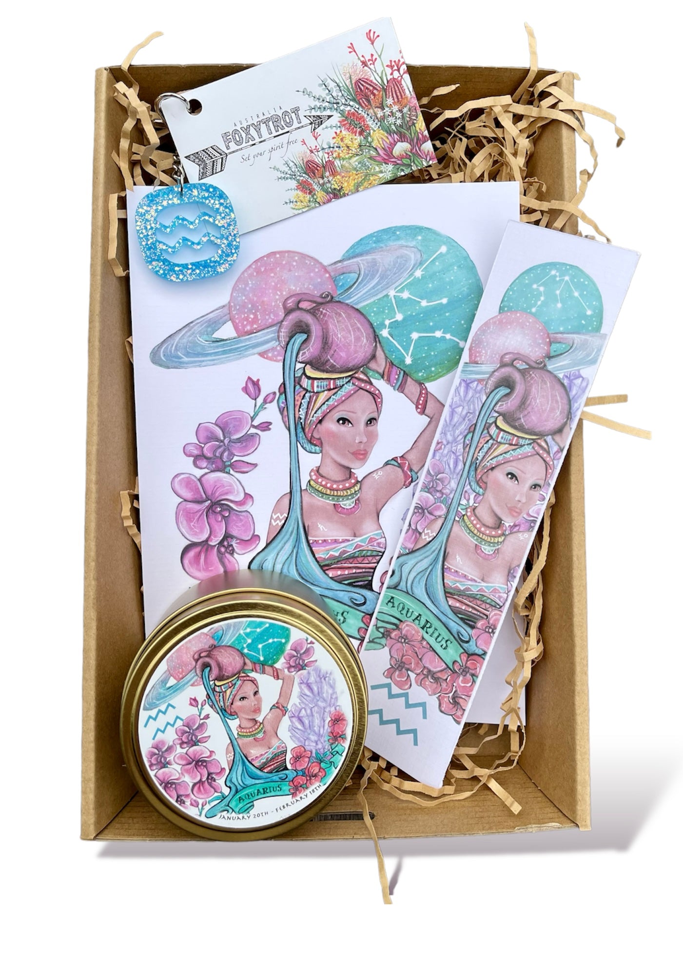 Aquarius Zodiac Gift Pack