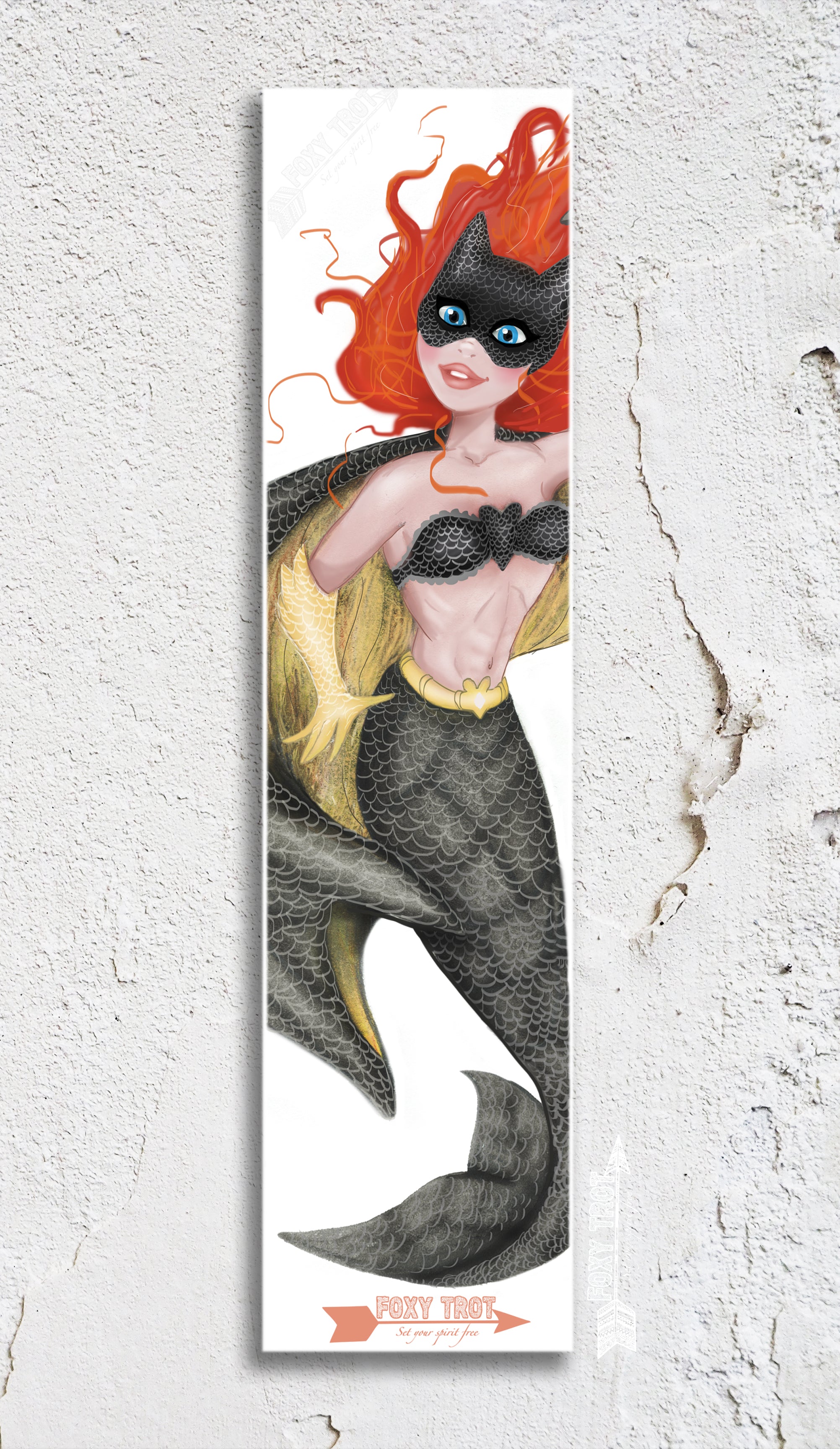 Mermaid Batmaid Bookmark
