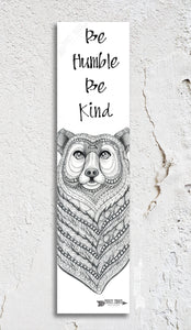 Bear Inspirational Bookmark